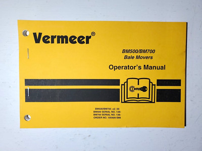 BM500/BM700 Bale Movers Operator's Manual  No. 105400-S66
