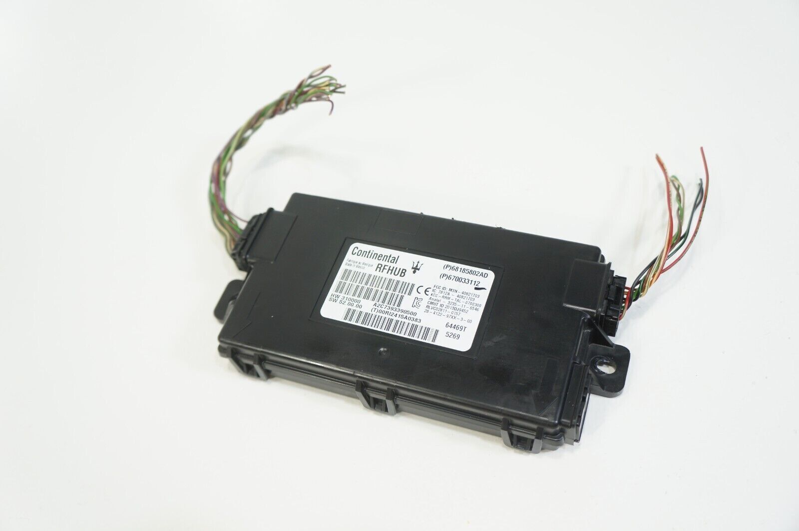 14-2017 Maserati Ghibli Passive Entry RF Hub Control Module ECU OEM