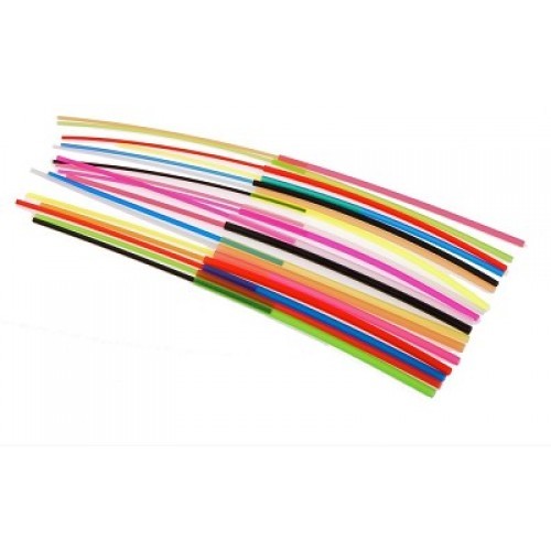 Fly Tying Tubing, Eumer Colours Assorted plastic tubing for making tube