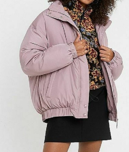 Winter Puffer Coat Bomber Jacket Size 