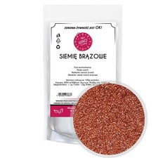 Dunkler gesch&auml;lter Leinsamen - 1kg