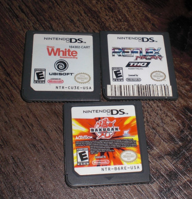 Shaun White Snowboarding MX vs. ATV Reflex Bakugan Battle Brawlers Nintendo DS