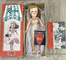 Vintage LiTTLE MISS REVLON Dressed With Box, Wrist Tag