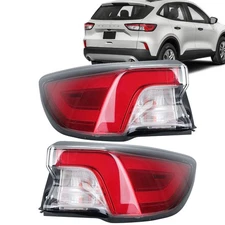 For 2020-2021 2022 Ford Escape LED Outer Tail Light Brake Lamp Left&Right Pair