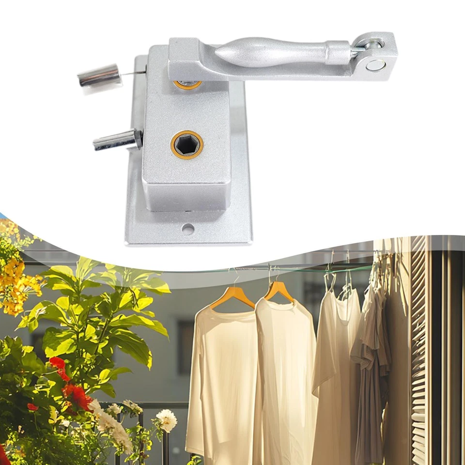Hand Crank for Drying Rack Easy Installation for Garment Rack Hand Cranker