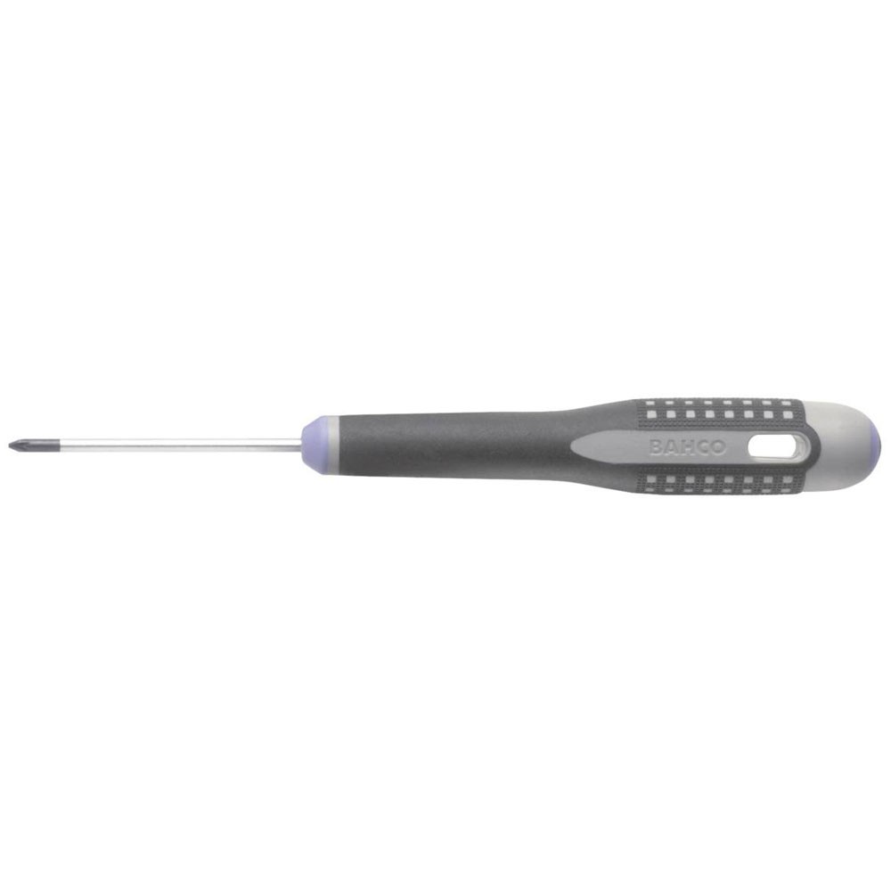 Bahco ERGO Phillips Screwdriver PZ 1 Pozidrive 3-Component Handle