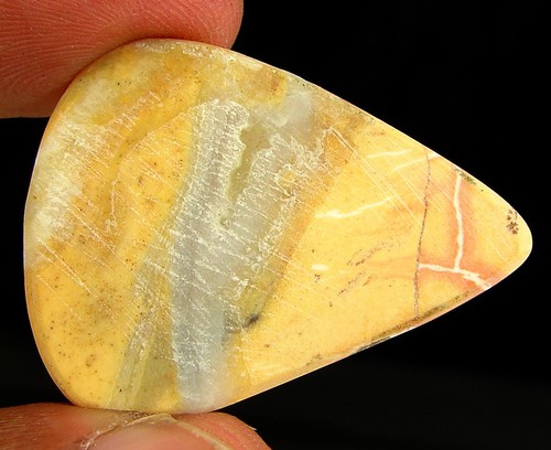 44,70 ct natürlicher Maligano Jaspis loser Edelstein Cabochon Draht Wickelstein - 29991 - Bild 2 von 2