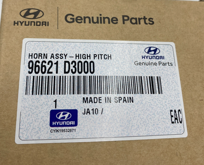 #ad GENUINE HYUNDAI PARTS 96621 D3000 HORN ASSEMBLY HIGH PITCH 96621D3000 $87.98