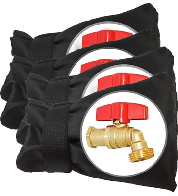#ad 4pc Outdoor Faucet Covers for Winter Freeze Protection Upgraded 8.5quot; H x 6.1quot; $18.99