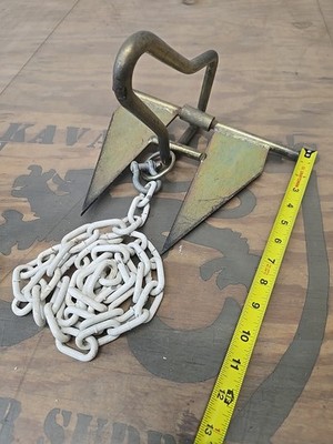 Salty Utility Anchor Steel Anchors Marine Fishing Deep Penetration