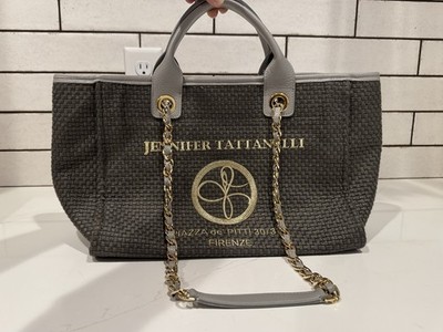 Jennifer Tattanelli Palm Beach Bag  Piazza de  Pitti 30/31R Firenze  Woven Tote
