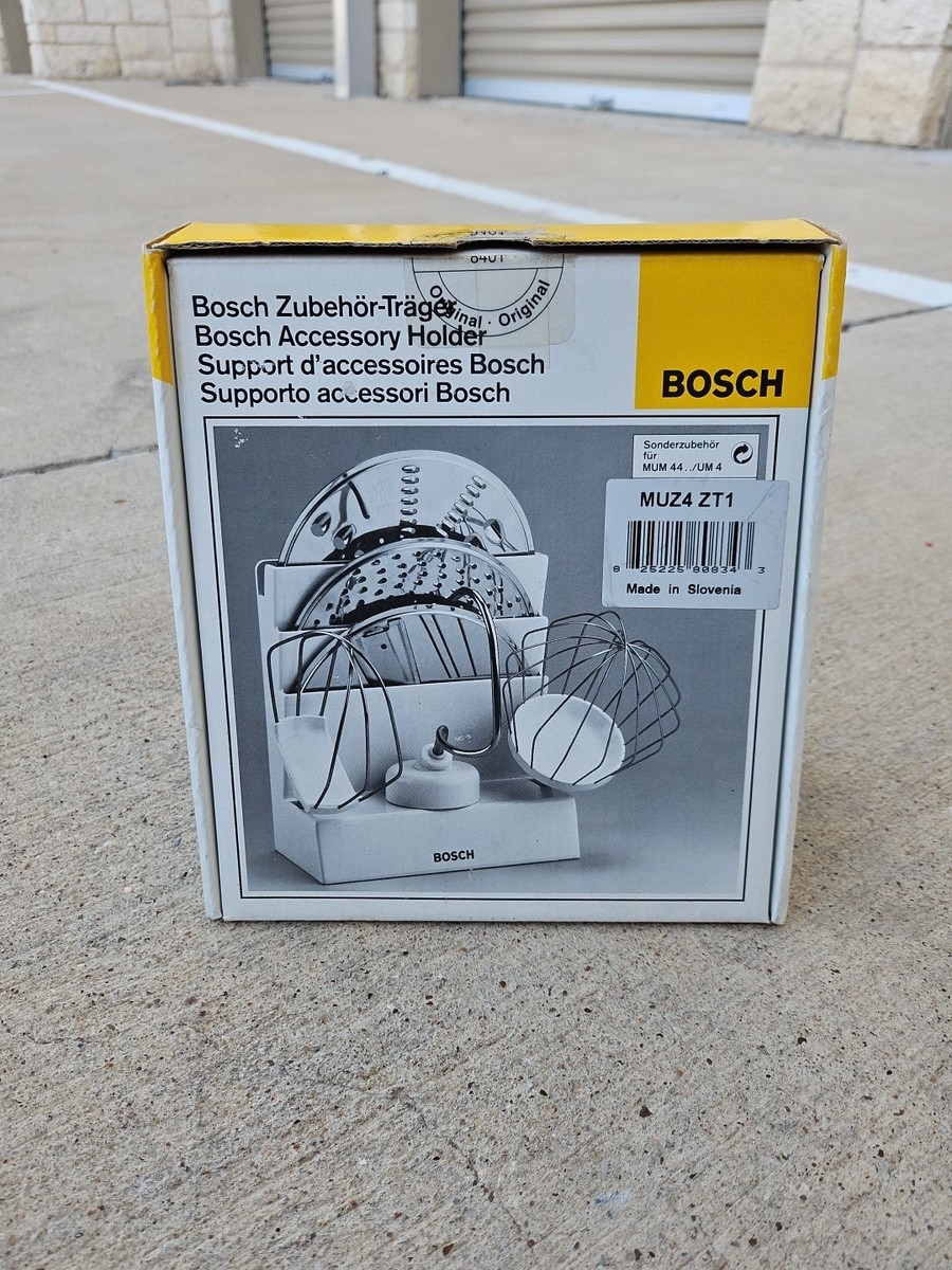 Bosch MUZ4ZT1: Porta Accessori Da Parete Per Robot Da Cucina MUM4. Tieni In Ordine Fruste E Dischi! - 3