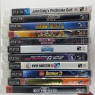 Lot of 11 PlayStation 3 PS3 Game Bundle- 007 Batman Lego Monster High Sonic