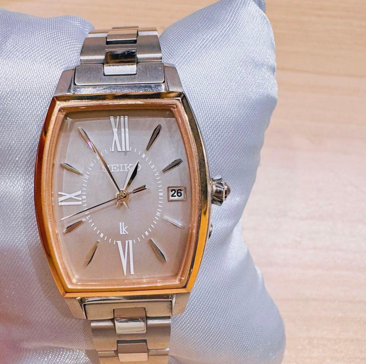 SEIKO Lucia Grow Collection Titanium Watch SSQW072 USED | eBay