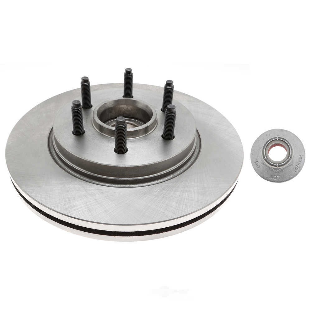 Disc Brake Rotor and Hub Assembly-R-Line Kit with Spindle Nut Raybestos ...