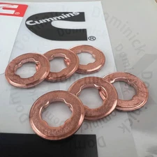 Injector Copper Seals Sealing Washers For Dodge Ram Fit Cummins 6.7 6.7L 07- 16