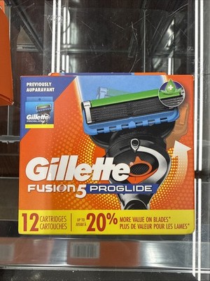 (Lot Of 24) Gillette Fusion 5 Proglide Refill Cartridges (2 Packs Of 12)