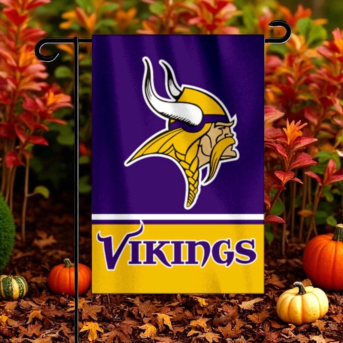 Minnesota Vikings Garden Flag