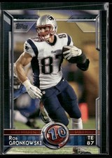 2015 Topps Rob Gronkowski card