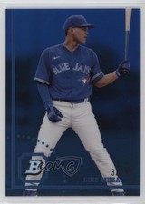 2022 Bowman Heritage Chrome Prospects Blue Refractor 32/99 Luis Meza k2j