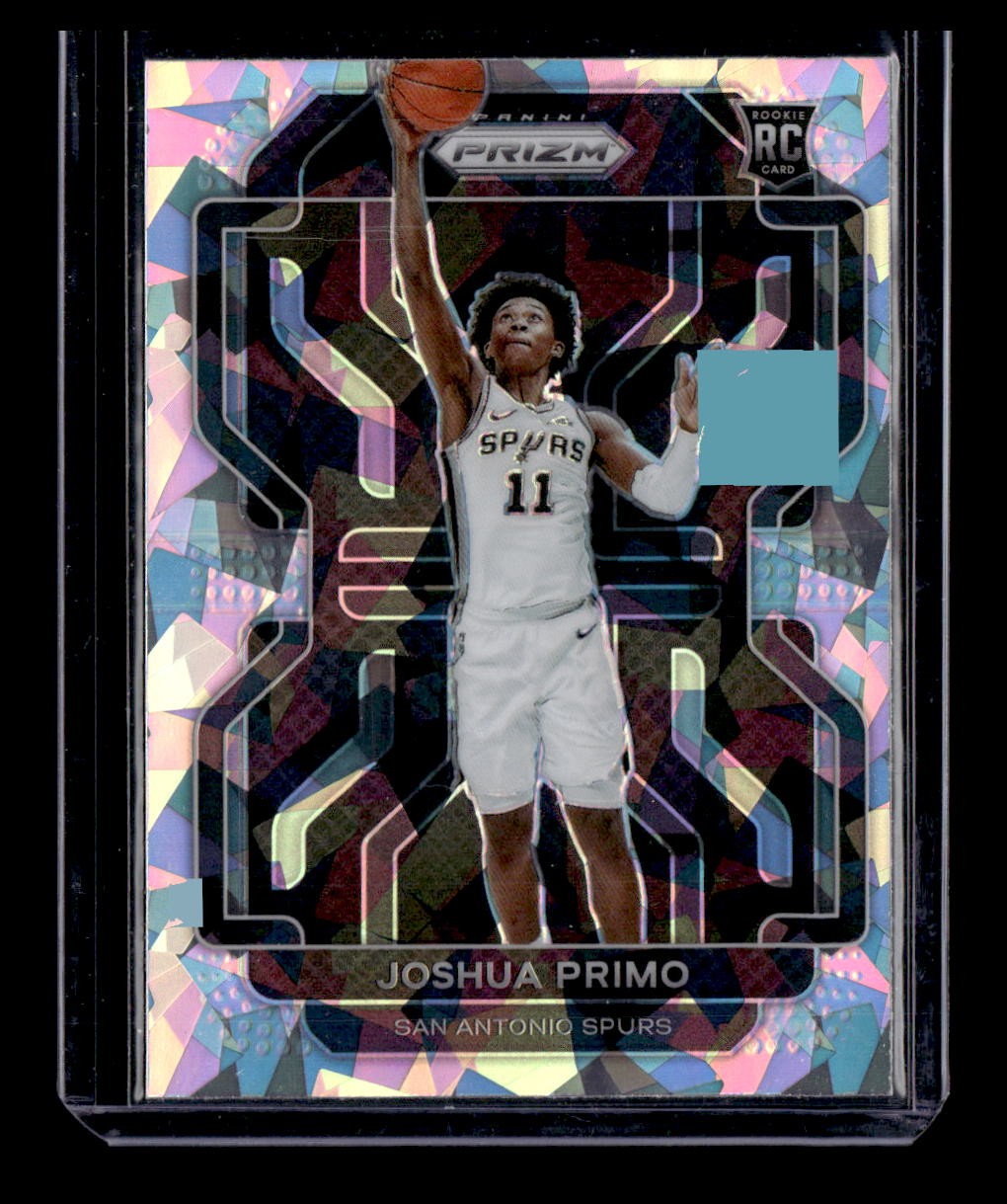 2021-22 Panini Prizm #298 Joshua Primo Ice Rookie