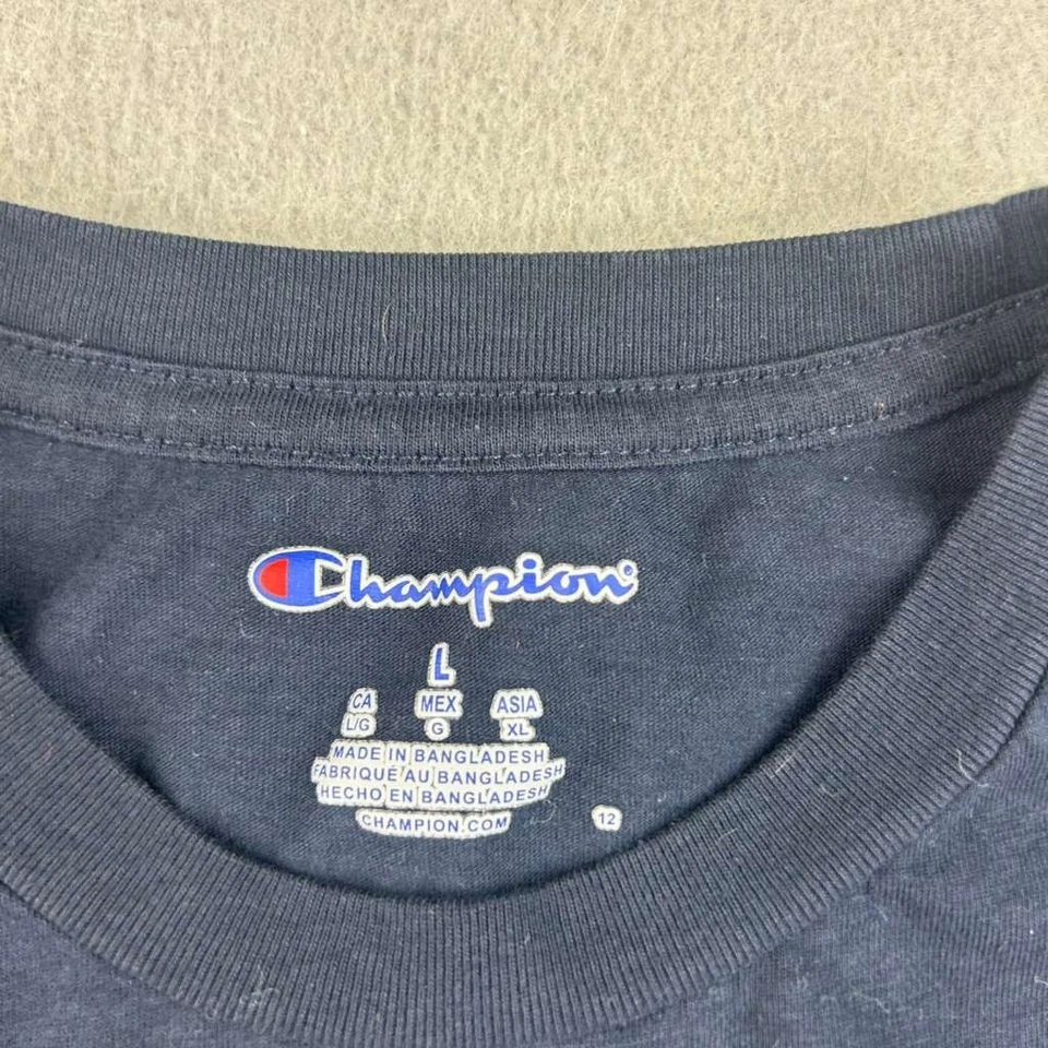 UConn Huskies Shirt Mens Large Blue Crew Neck Short Sleeves NCAA Tee - Image 2 of 4