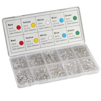 Led Dioden 5Mm Multicolor Rundkopf FüR Handarbeit, 450Er Set, Basteln, Diy
