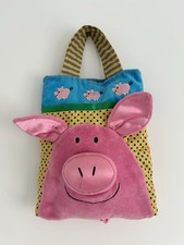 Jellycat Piggy Holdall Bag Pink Pig Face Jelly1152