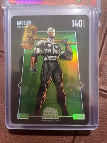 2026 Bo Jackson Battle Arena Gaveler (Aaron Judge) Glow Battlefoil #BF-62