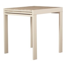 Tavolo Bar Cucina 70x70 Allungabile Mod. SANREMO Rovere Beige Cucina Tavolino