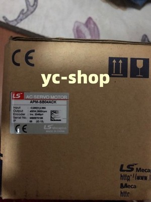 New LS APM-SB04ACK2 servo motor Fast delivery FedEx or DHL *kk