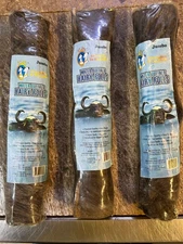 3x Hairy Rolls Dog Chew Water Buffalo Q T Dog Alt to RawHide Digestive Health Tr