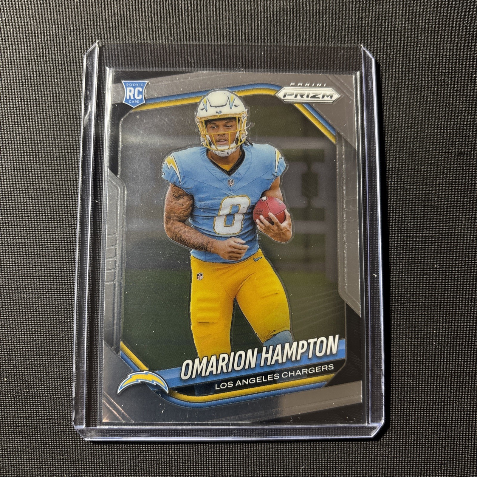 2025 Panini Prizm - Rookies Omarion Hampton #355 (RC)