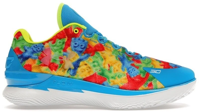 Under Armour Curry Flow 10 x Sour Patch Kids Blue 2022 for sale | eBay