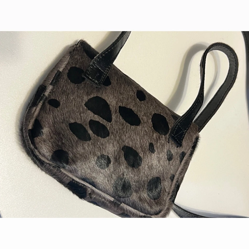 Mini Bolso Bandolera Sonia Rykiel Paris Becerro 7x6 Estampado Leopardo Francia Foto 2 de 4