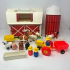 Vintage Fisher Price Little People | Farm & Accessories | #915