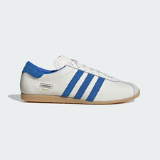 Adidas Originals Uomo REKORD Scarpe Bianche/Blu/Marroni