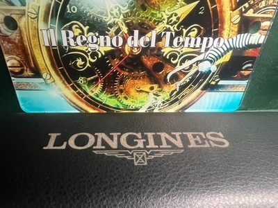 LONGINES Leather Watch Box Case Display Vintage LUNGO