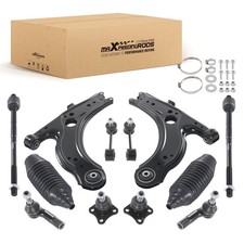 Kit de suspensión inferior delantera de 12 piezas para Volkswagen Beetle Golf Jetta 2001-2010