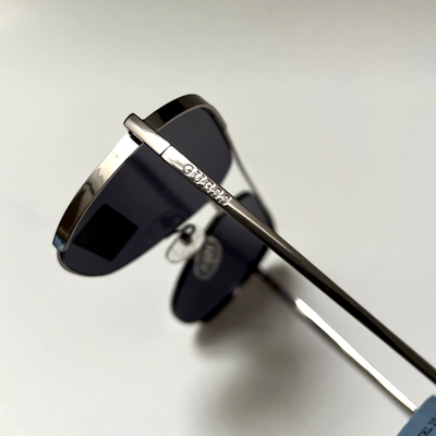 New Original GUESS Double Bridge Aviator Sunglasses GO00064 Classic Black Lens New Original GUESS Double Bridge Aviator Sunglasses GO00064  main image 3