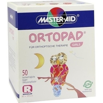 ORTOPAD for girls regular Augenokklusionspflaster, 50 St