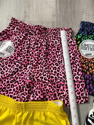 NEW Soffe Shorts Lot of 4 Cheer/Gym/Athletic Youth XL (16)Fun Prints - Picture 11 of 15