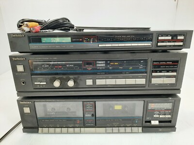 Technics System RS-D225W SH-Z500 ST-Z500 Amplifier Tuner Deck W