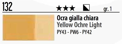 C OCRA GIALLA CHIARO 60ML - col. olio CLASSICO Maimeri