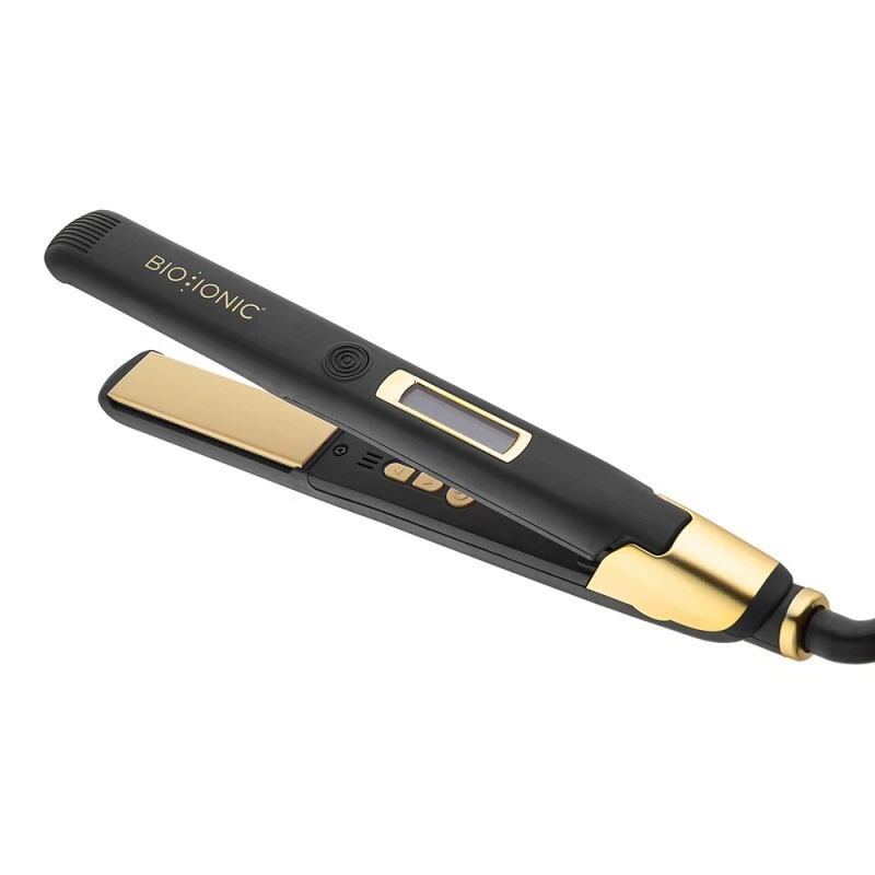 Bio Ionic GoldPro 24K Gold Ceramic Smoothing & Styling Flat Iron 1." - Image 3 of 4