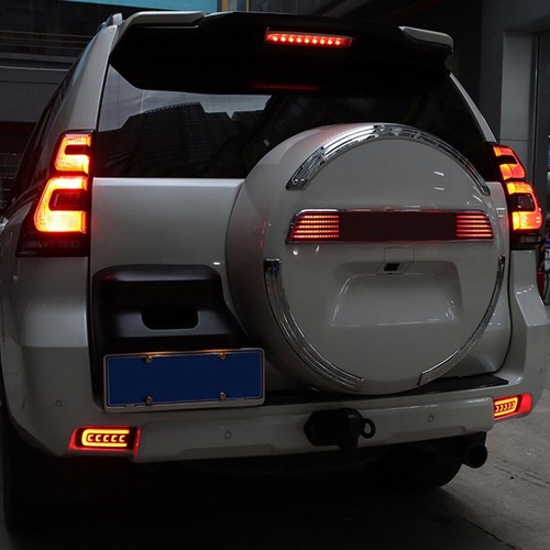 Rear Bumper Reflector Brake Fog DRL Indicator Light For Toyota Prado Land Cruise - Picture 5 of 10