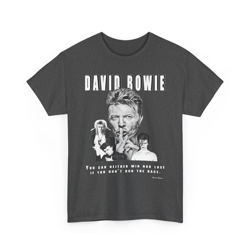 David Bowie - citazione - T-shirt unisex, maglietta, felpa, felpa con cappuccio, regalo, nuovo - Foto 38 di 53