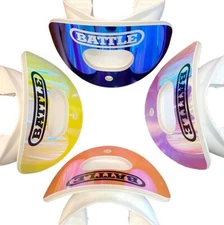 Battle Sports Oxygen Convertible Mouthguard with Lip Guard IRIDESCENT