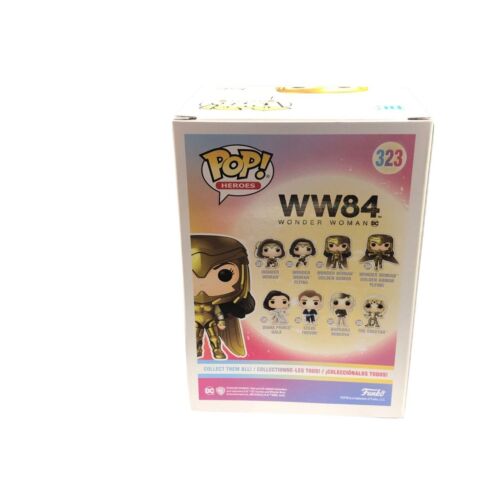✅ Wonder Woman Golden Armor WW84 Funko Pop #323 Target Exclusive ✅ - Picture 10 of 12