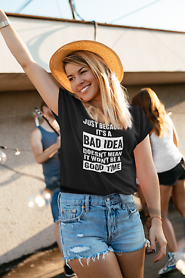  Bad Idea Tshirt Lets Do It Shirt Funny Idea Tee : Clothing,  Shoes & Jewelry